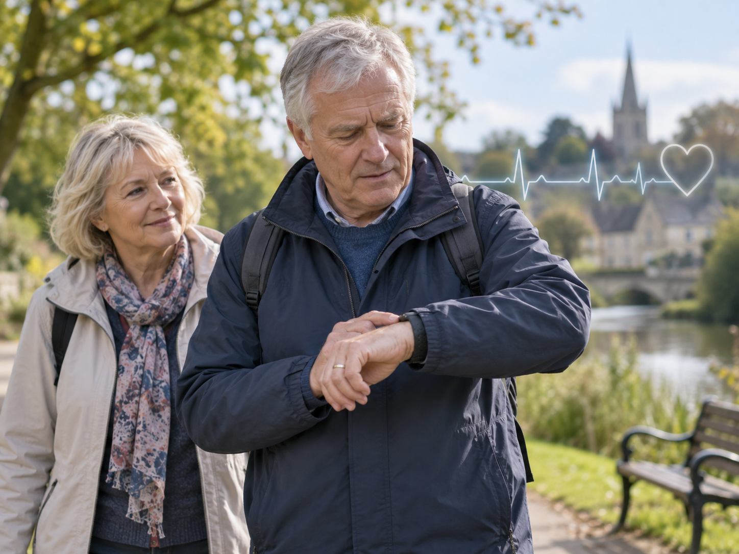 Healthcare professional discussing bladder and kidney cancer symptoms with a patient