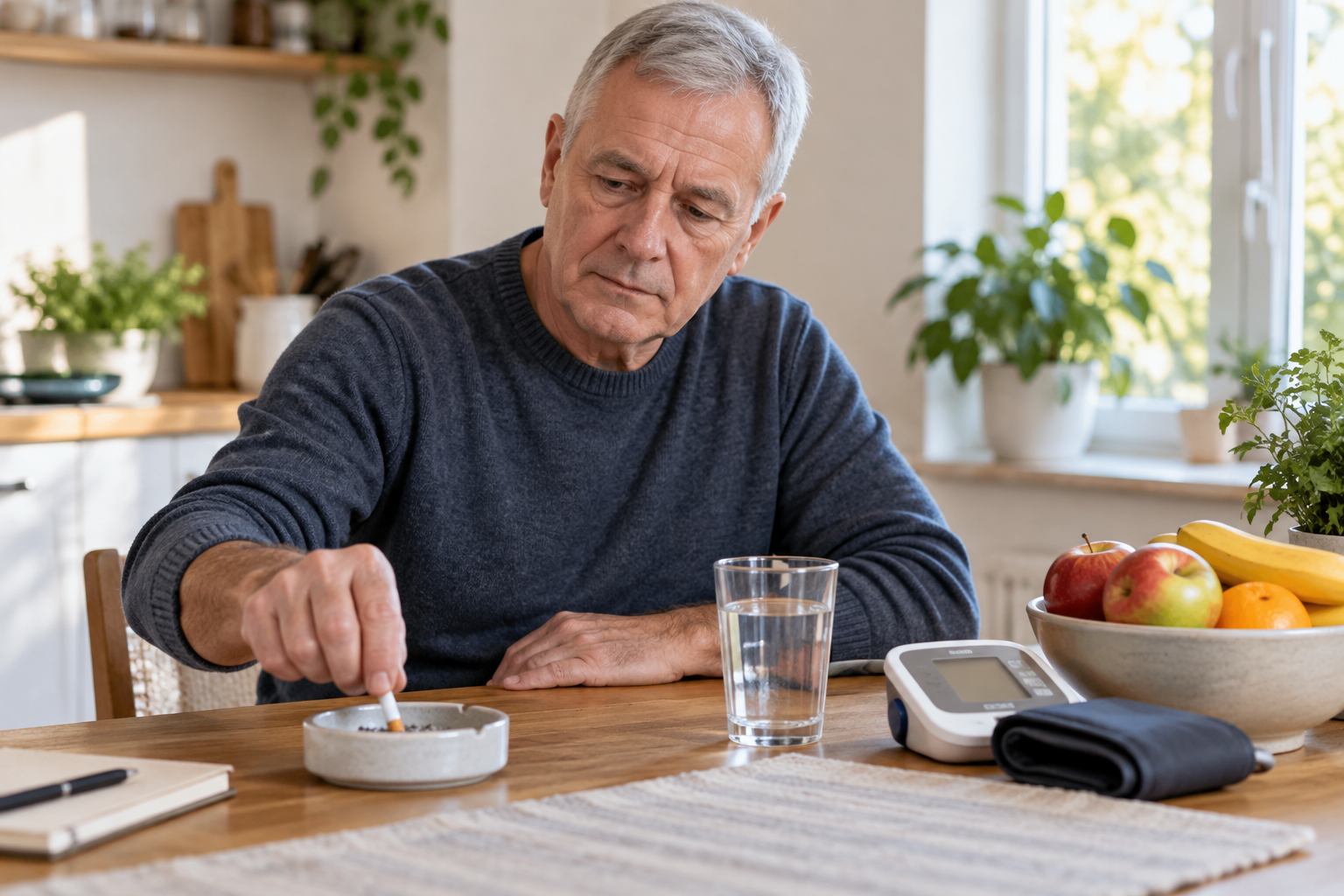 Healthcare professional discussing prostate and testicular cancer with a patient